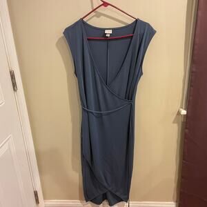 A New Day Blue Sleeveless Dress Size Medium